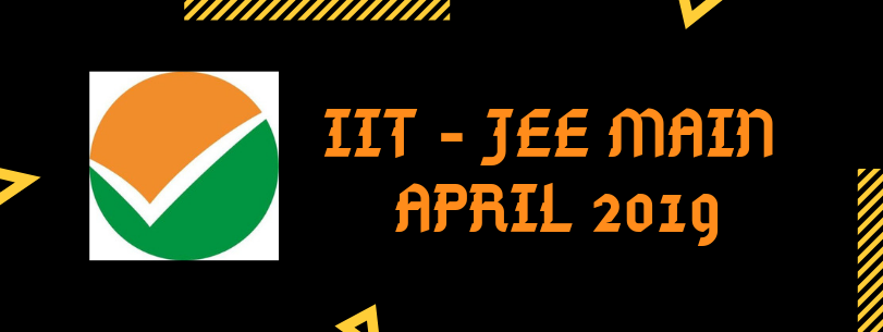NTA Notification - IIT JEE Main 2020 (April)